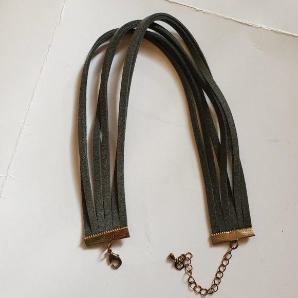 Suede Choker necklace - Picture 1 of 3